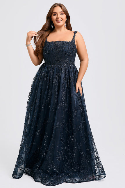 Robe De Soirée Transparente Dentelle - gallery 7