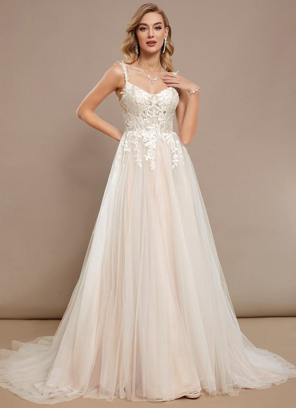 Robe Dentelle Tulle Délicate
