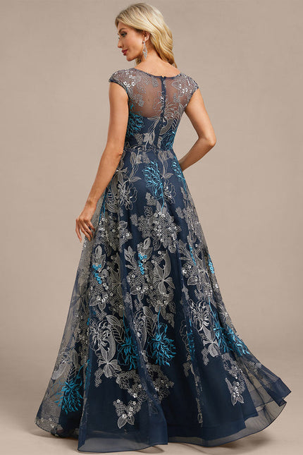 Robe Longue Transparente Dentelle - gallery 6