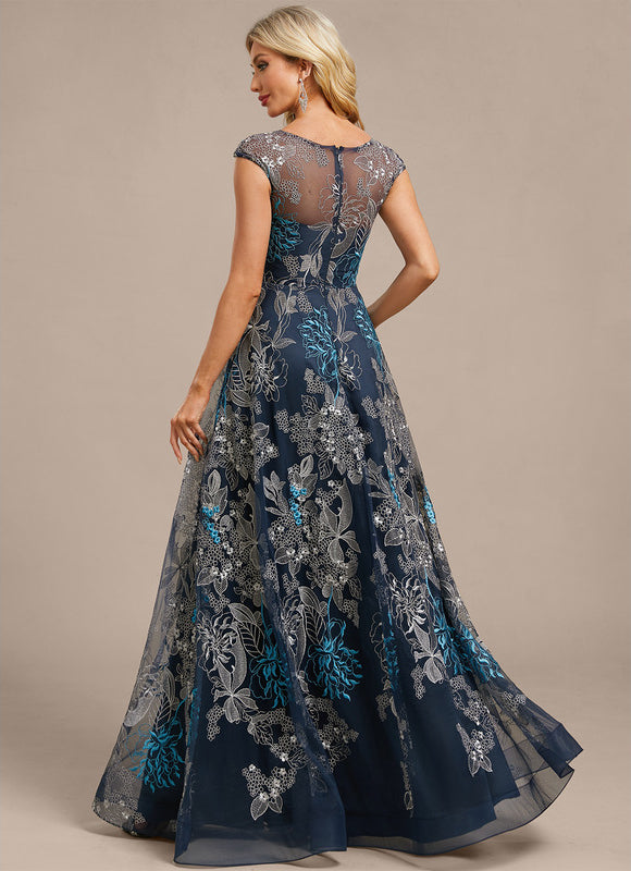 Robe Longue Transparente Dentelle - gallery 6