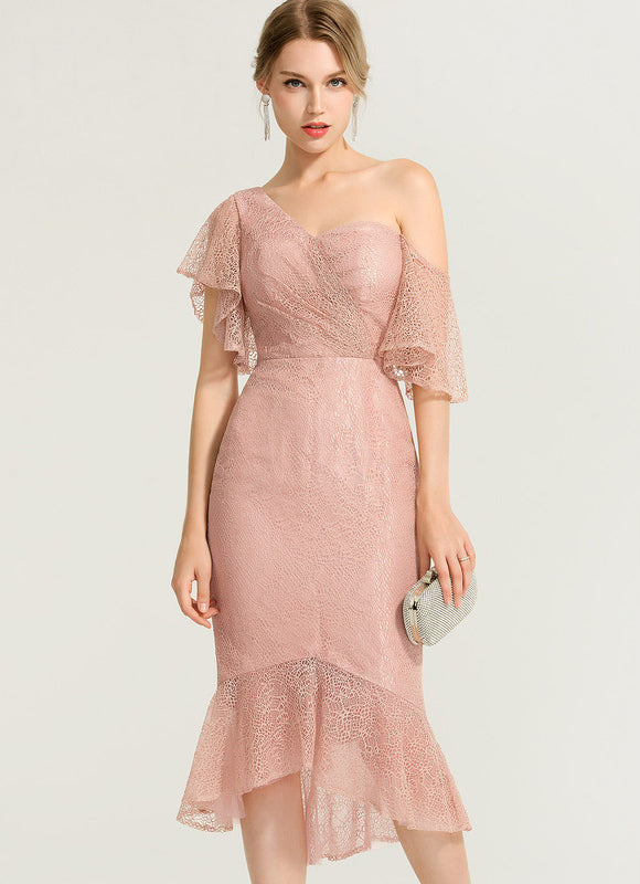 Robe Dentelle Scallop Lace