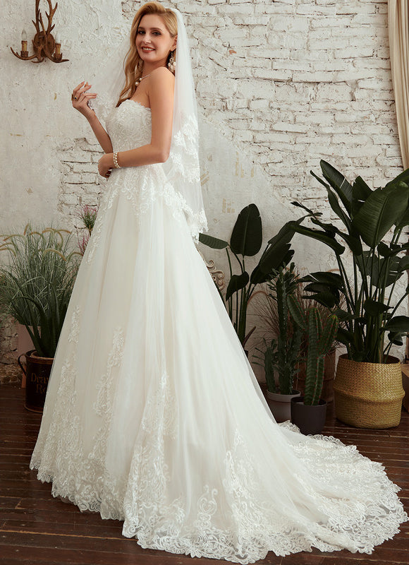 Robe Dentelle Vaporeuse Élégante - gallery 3