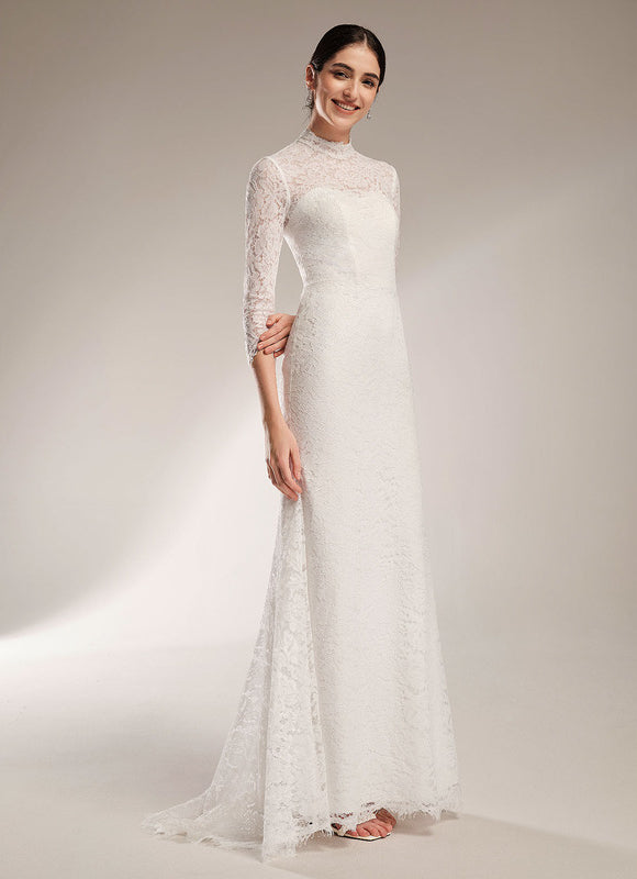 Robe Dentelle Sirène Chic - gallery 4
