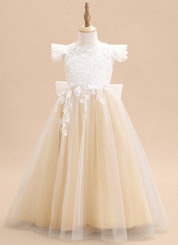 Robe Dentelle Nuageuse Élégante - gallery 5