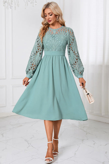 Robe Dentelle Sans Manches - gallery 6