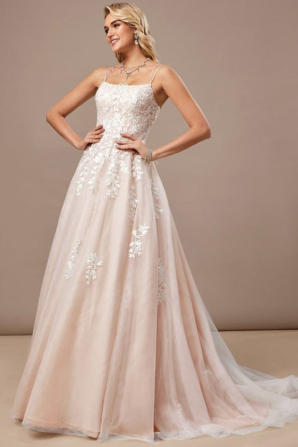 Robe Dentelle Princesse Tulle Floral