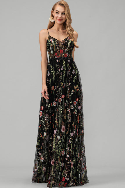 Robe Dentelle Florale Ethnique - gallery 2