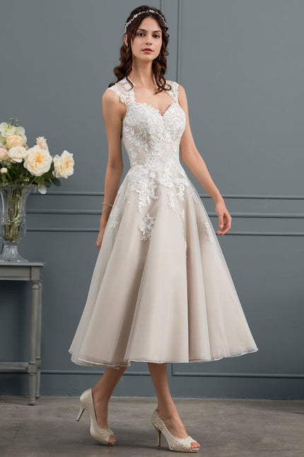 Robe Dentelle Élégante Crème