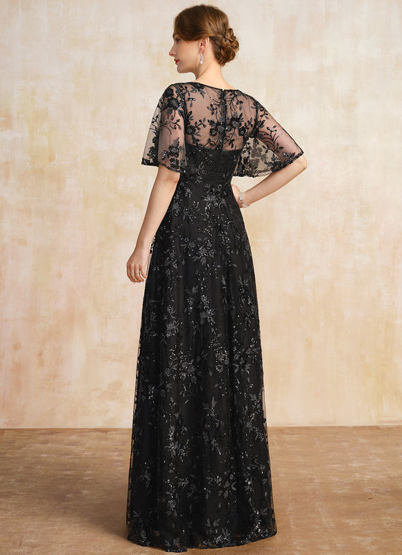 Robe Longue Dentelle Sexy - gallery 5