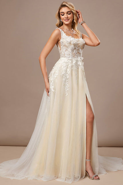 Robe Dentelle Tulle Floral - gallery 3