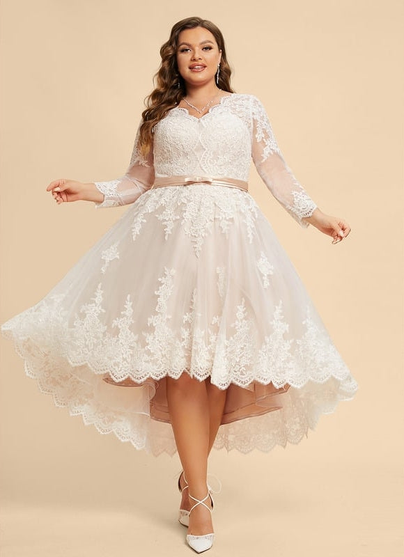 Robe Dentelle Ancienne - gallery 5