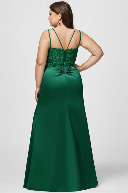 Robe Dentelle Émeraude Envoûtante - gallery 8