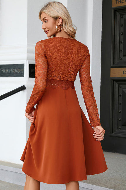 Robe Dentelle Terracotta - gallery 2