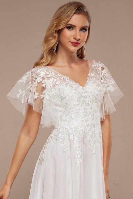 Robe Dentelle Aérienne Florale - gallery 4