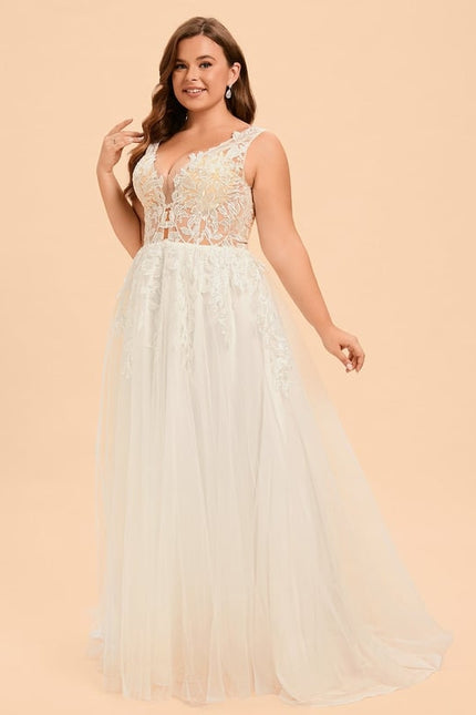 Robe Dentelle Élégance Nuptiale Tulle - gallery 7
