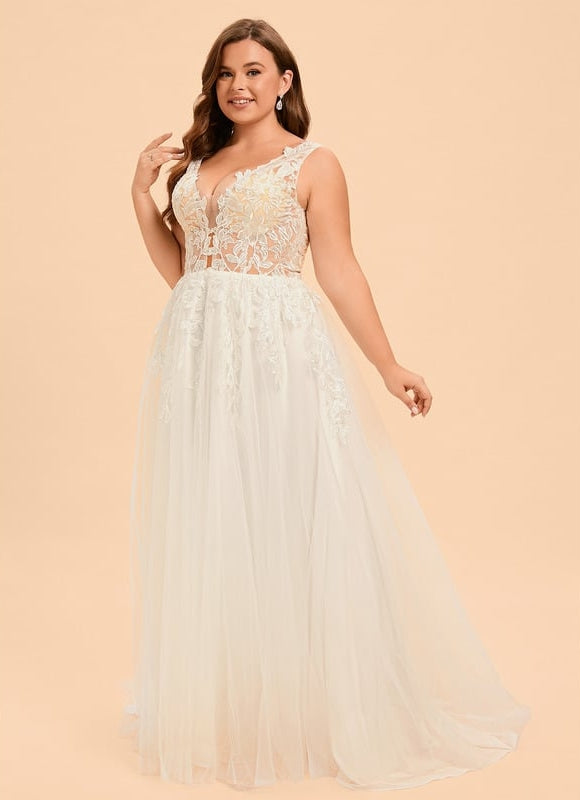 Robe Dentelle Élégance Nuptiale Tulle - gallery 7