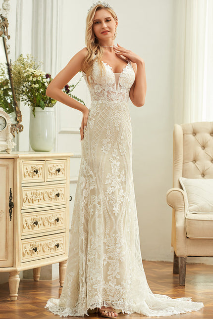 Robe Dentelle Dos Nu Plongeant - gallery 3