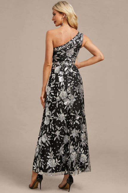 Robe Paillette Dentelle - gallery 7