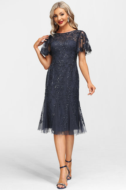 Robe Dentelle Élégance Scintillante - gallery 7
