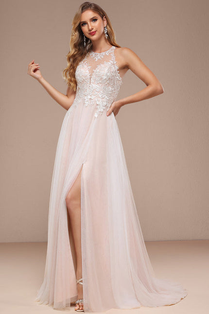 Robe Dentelle Tulle Brodée - gallery 6