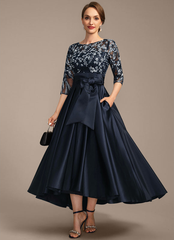 Robe Dentelle Mère Élégante - gallery 4