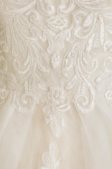 Robe Dentelle Nuptiale Délicate - gallery 1