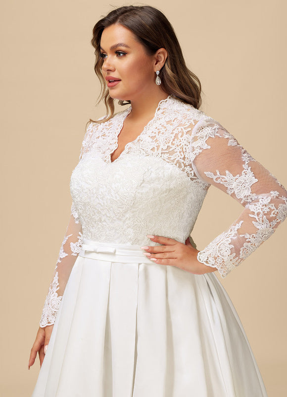 Robe Dentelle Voile Étoilé - gallery 8