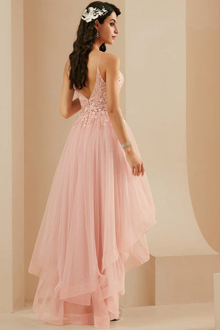 Robe Dentelle Rose Pastel - gallery 4
