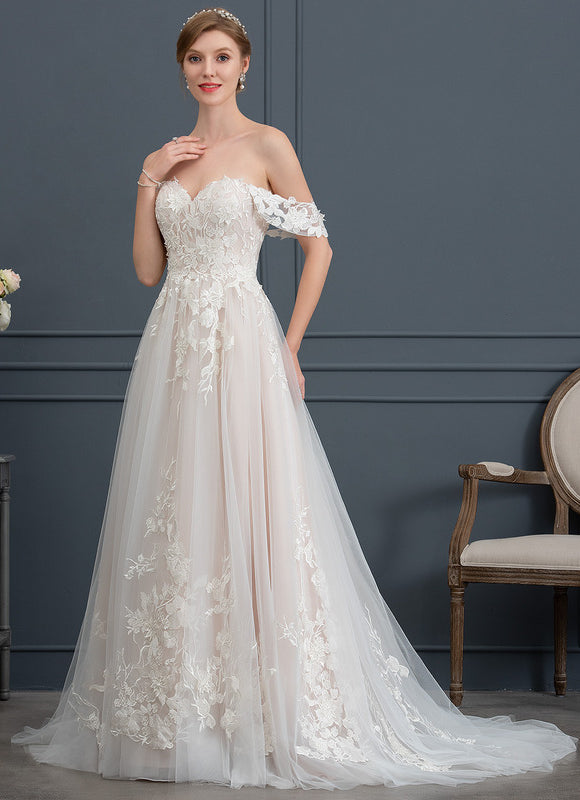 Robe Dentelle Éthérée Florale - gallery 3