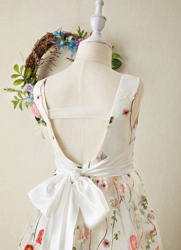 Robe Dentelle Enchantée Florale - gallery 4