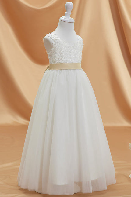 Robe Dentelle Tulle Ornée - gallery 9