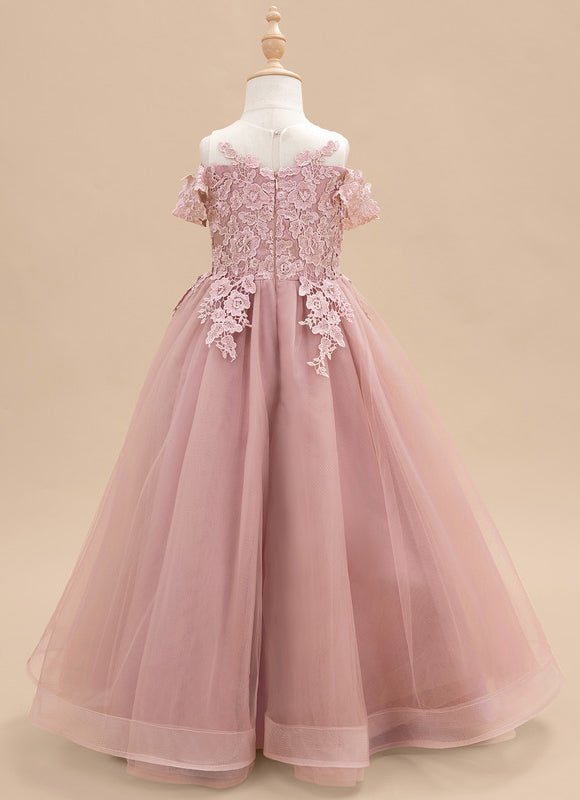 Robe Dentelle Boheme Rose - gallery 4