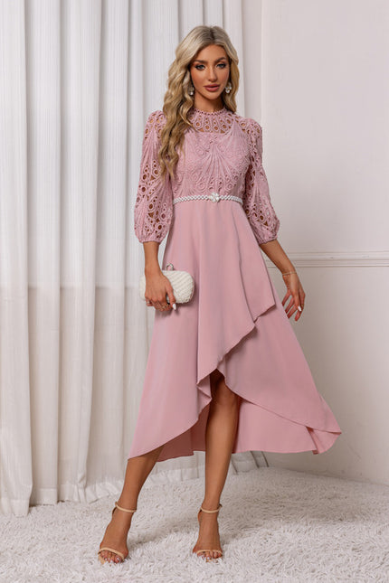 Robe Dentelle Asymétrique