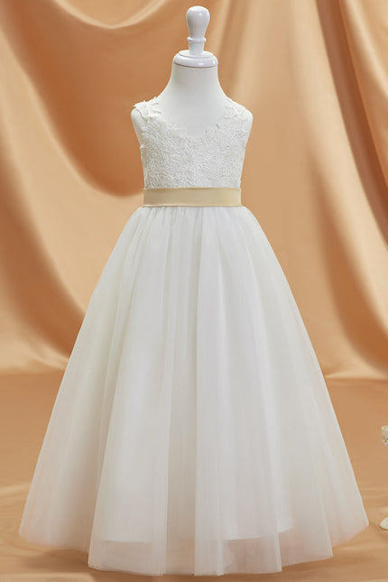 Robe Dentelle Tulle Ornée - gallery 8