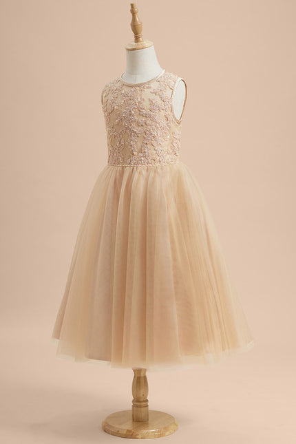 Robe Dentelle Fête Élégante - gallery 2