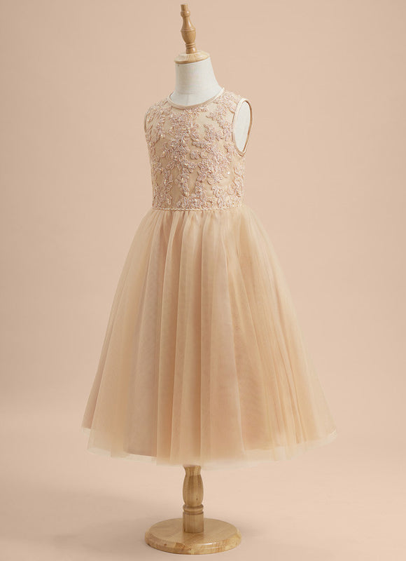 Robe Dentelle Fête Élégante - gallery 2