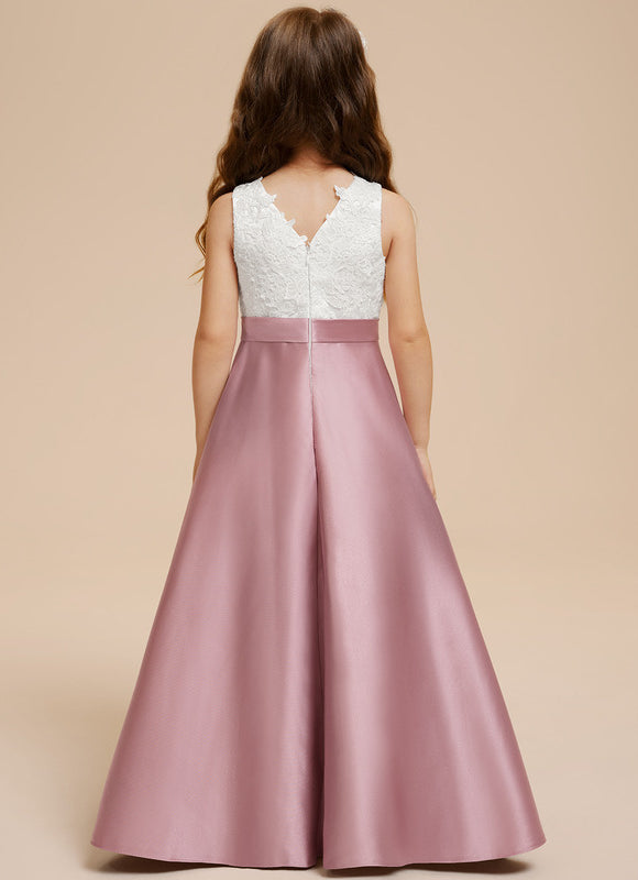 Robe Dentelle Bicolore - gallery 5