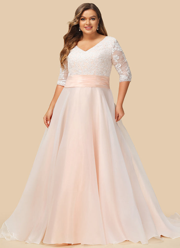 Robe Dentelle Épousée Élégante - gallery 8