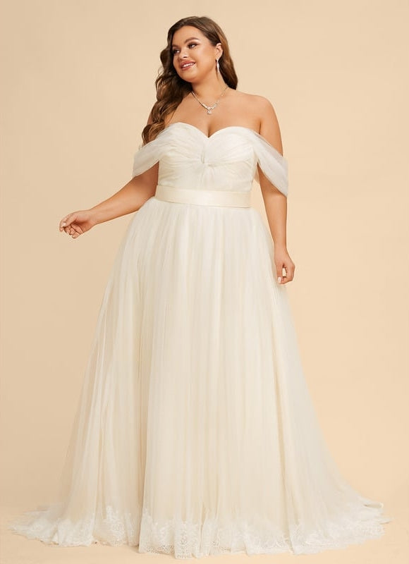 Robe Dentelle Élégance Aérienne - gallery 9