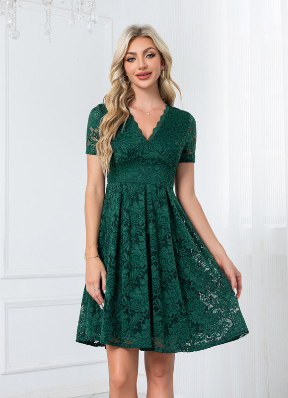 Robe En Dentelle Boheme - gallery 1