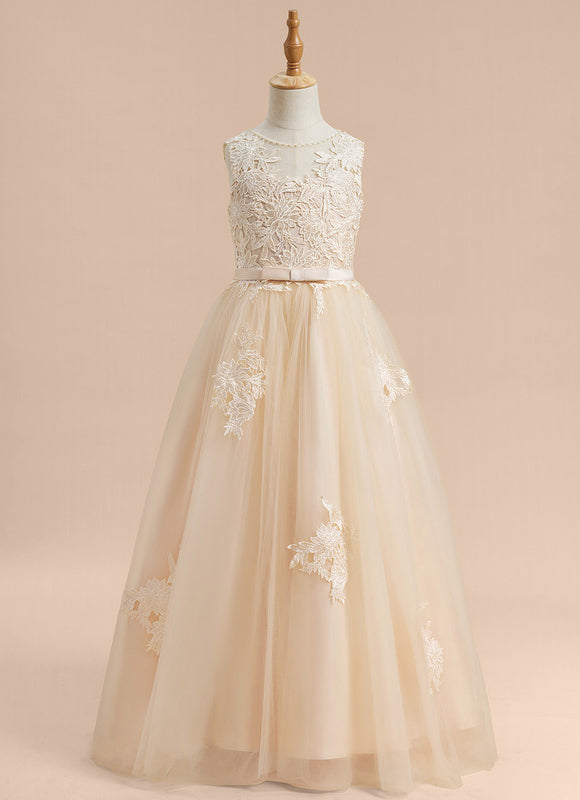 Robe Dentelle Enchantée Beigée - gallery 8
