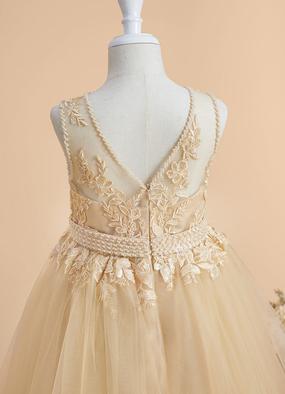 Robe Longue Romantique Dentelle - gallery 7