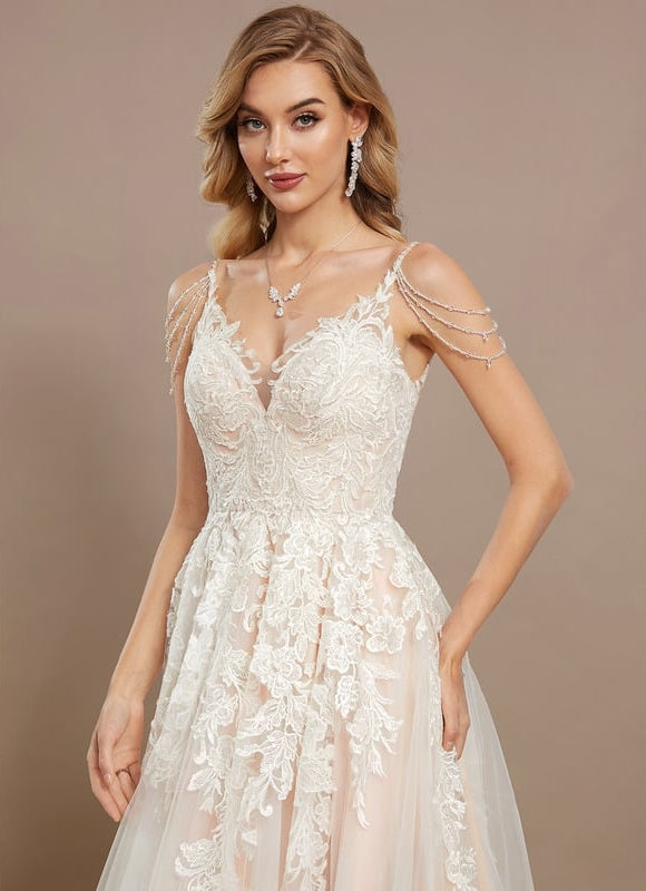 Robe Mariee Ivoire Dentelle - gallery 3