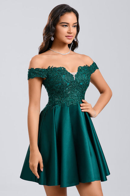 Robe Manche Dentelle - gallery 2