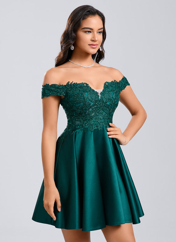 Robe Manche Dentelle - gallery 2