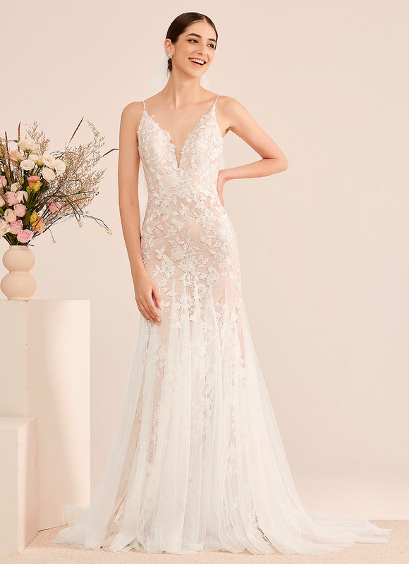 Robe De Mariee Voile Dentelle - gallery 4