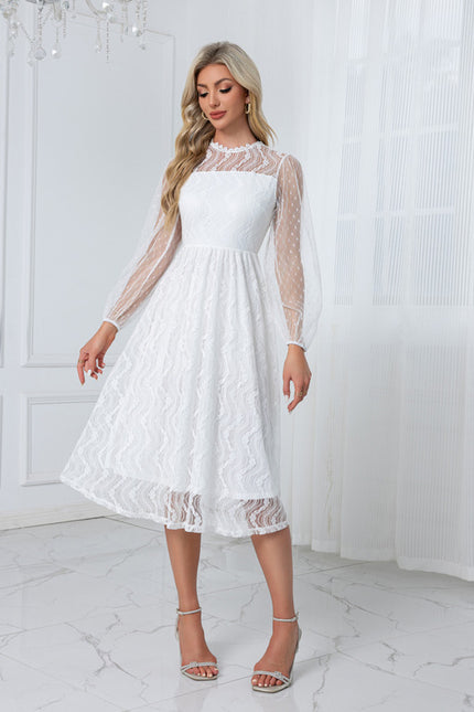 Robe Dentelle Blanche Mariage - gallery 5