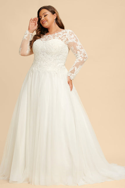 Robe Dentelle Mariage Tulle - gallery 6