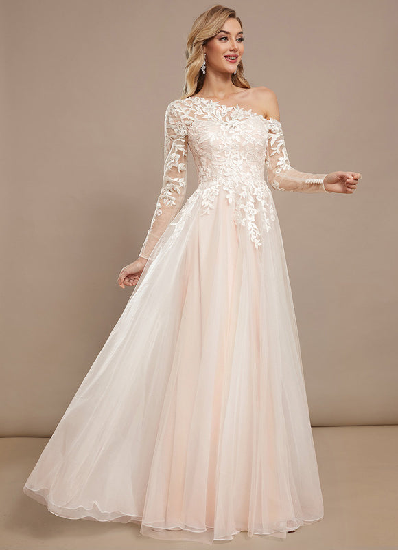 Robe Dentelle Transparente Blanche - gallery 3