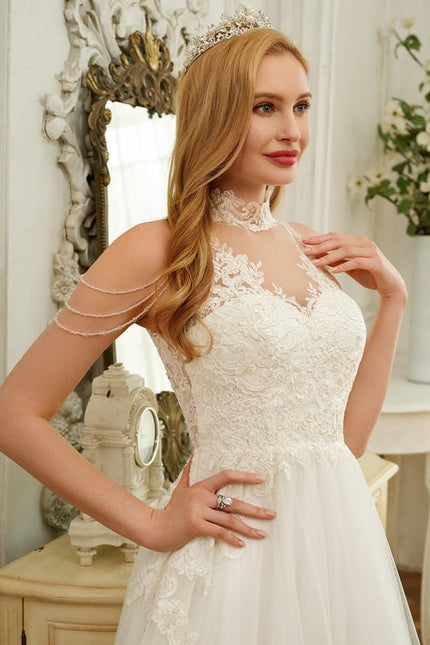 Robe Dentelle Nuptiale Ethérée - gallery 3